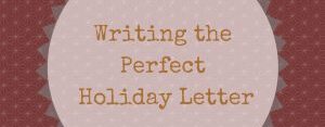 Writingyourholidayletters